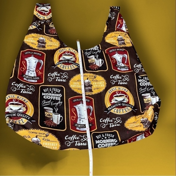 MORNING Coffee Sling Bag Hobo Purse - Picture 15 of 16